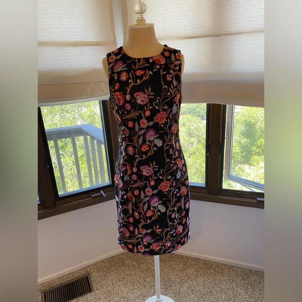 WHBM | Embroidered Sheath Dress